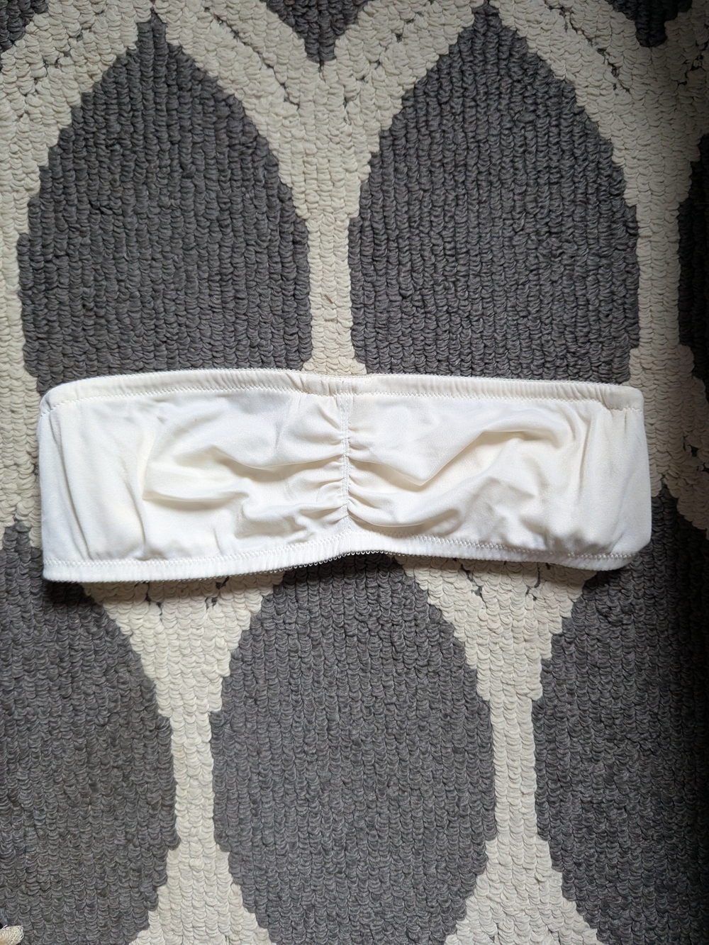 Warner's Not So Innocent Nudes Strapless White Bra Size 34 With Underwire